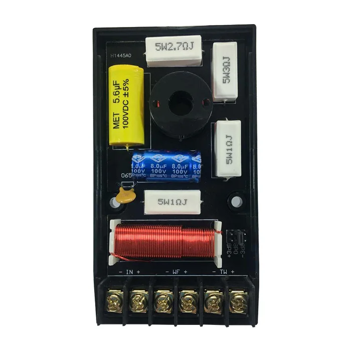 

Car Frequency Divider Car Audio Modified Speaker Two-way Frequency Dedicated Fever Capacitor Audio Divider