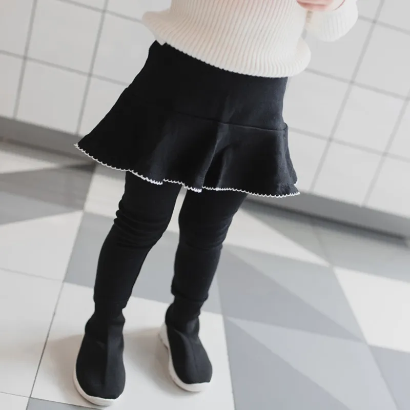 New Autumn Leggings Girl Trousers Baby Clothes Leggins Cotton Tutu Kids