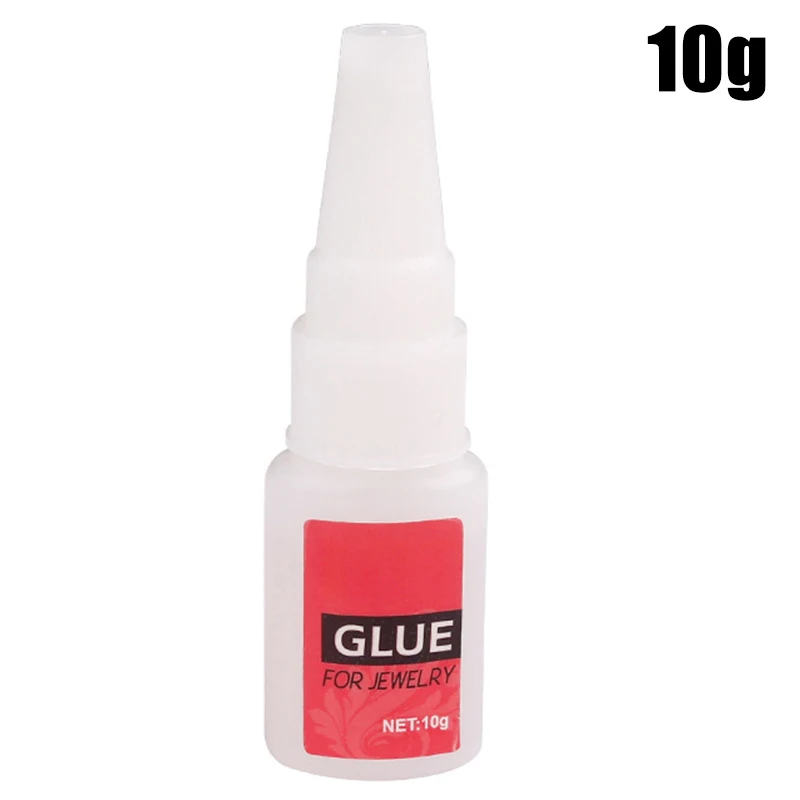 Nail Glue Fast-dry Adhesive Acrylic False Tips 3D Decoration Nail Rhinestone Glue easy portability convenient TY99 - Color: 10g