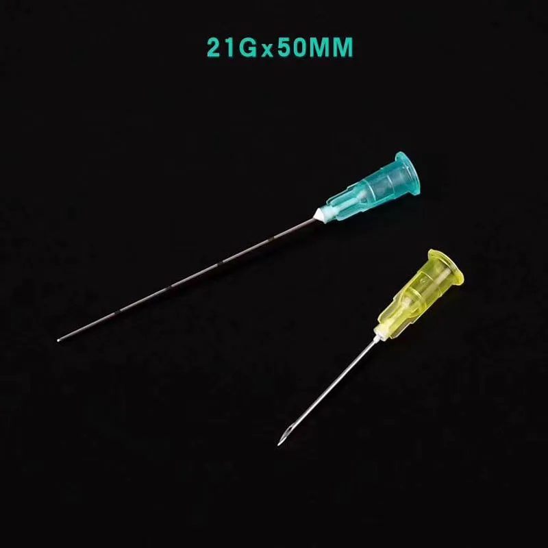 Острые наконечники 25G/27 г/30 г полотняного концы зубчатый Endo иглы шприца 2 шт./упак.* 10 упаковок