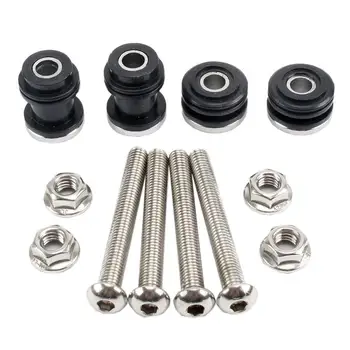 

HobbyLane For Harley Sportster XL883 XL1200 883 1200 2004-2017 Docking Hardware Kit Backrest Sissy Bar Mounting Hardware Set Hot