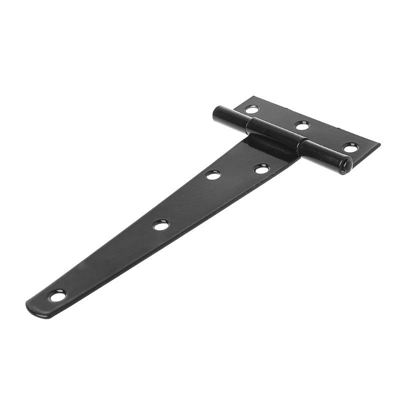 

Black Paint T Shape Triangle Hinge Cabinet Shed Wooden Door Gate Hinges Hardware