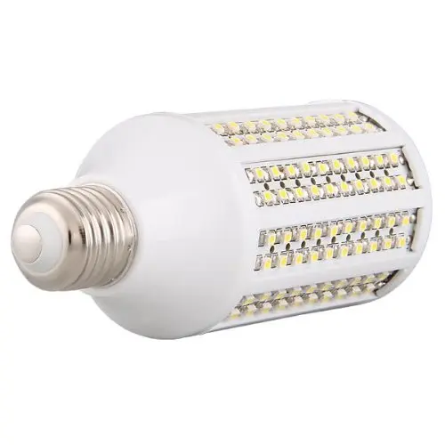 E27 Кукуруза теплый белый 3528 SMD 240 Светодиодный точечный светильник лампа 8 Вт энергосберегающая