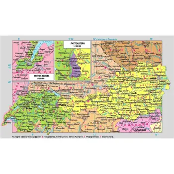 

Political map of Austria