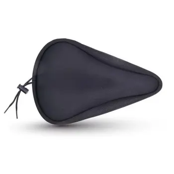 

Mountain Bike 3D Gel Pad Cycling Thickened Extra Comfort Ultra Soft Silicone Cushion Cover Bicycle Saddle Seat