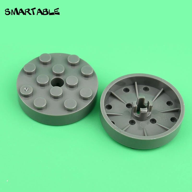 

Smartable Turntable 4x4 Top Building Blocks MOC Parts DIY STEAM Toys For Kid Creative Educational 3404 10pcs/Lot