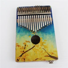 17 клавиш калимба, красное дерево тело «пианино для больших пальцев» музыкальный инструмент калимба аксессуары с звукоснимателем