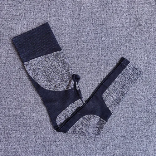 PantsBlack Бесшовный комплект для йоги, одежда для фитнеса, спортивная одежда, высокая талия, женские леггинсы для спортзала, колготки, мягкий пуш-ап спортивный бюстгальтер, 2 шт., спортивные костюмы - Цвет: PantsBlack