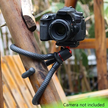 

Adjustable Angle Screw Mount Live Streaming Mini Portable Desktop Universal Camera Tripod Phone Holder Flexible Octopus Travel