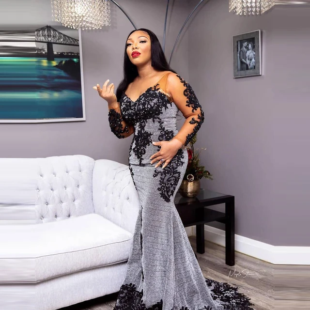 Urinrin Bodycon Lace  African Dress - Image 2