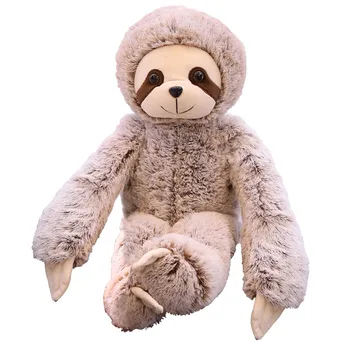 

New 1pc 50cm/70cm Simulation Sloth Plush Lifelike Animal Doll Sloth Plush Toys Lovely Doll Best Birthday Gifts