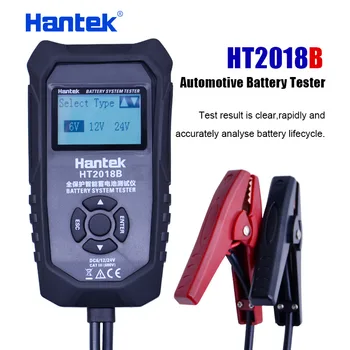 

Hantek HT2018B Car Digital Battery Tester Vehicle Battery Charging Voltage Analyzer 6V/12V/24V Automotive Battery System Tester