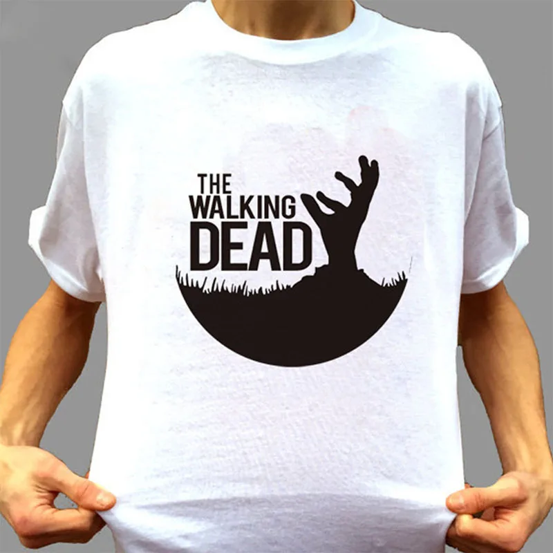 2019 new fashion short-sleeved T-shirt men's T-shirt summer drama English print European and American men's T-shirt round neck