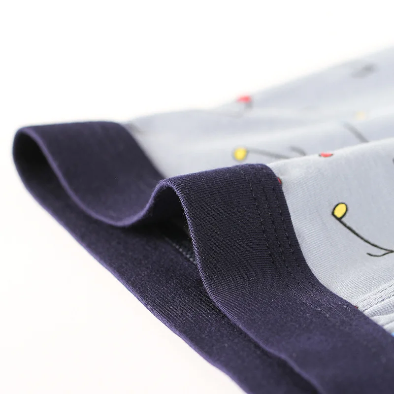 3pcs/lot Men Boxers Underwear High Quality Modal Fabric Sexy Comfortable Traceless Breathe Striped Panties Athletic Wholesale