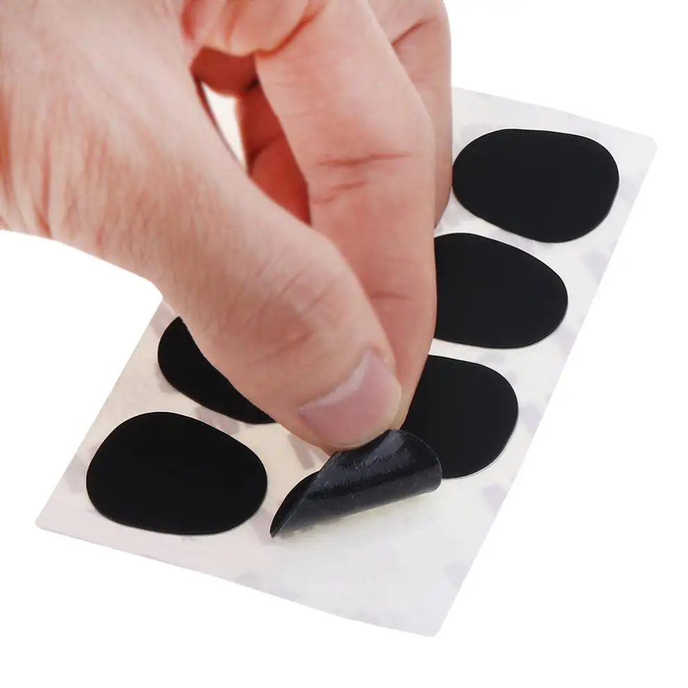 Saxophone Mouthpiece Cushions 8pcs/lot Black Silicone 0.5mm Alto Tenor Saxophone Clarinet Mouthpiece Cushions