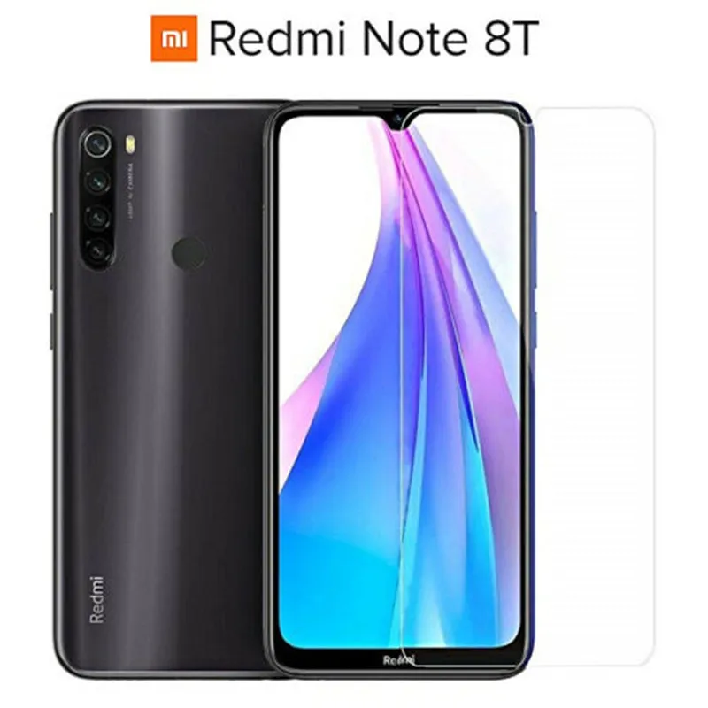 Закаленное стекло 2.5D 9H для Xiaomi 2 шт. защитная пленка экрана Redmi Note 8T 8T|Защитные
