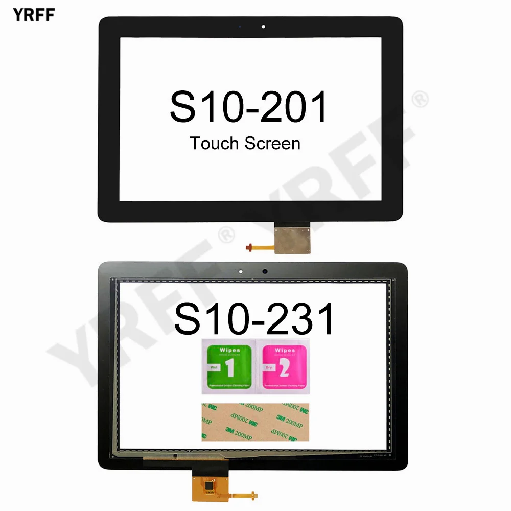100% Протестировано для Huawei MediaPad 10 звеньев S10-201 S10-231 S10-201WA S10-201U стеклянная панель