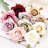 30pcs White Rose Artificial Silk Flower Heads Decorative Scrapbooking  For Home Wedding Birthday Decoration Fake Rose Flowers ► Photo 2/6