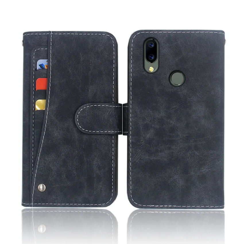

Hot! UMIDIGI A3S A3X Case High quality flip leather phone bag cover Case For UMIDIGI A3X with Front slide card slot