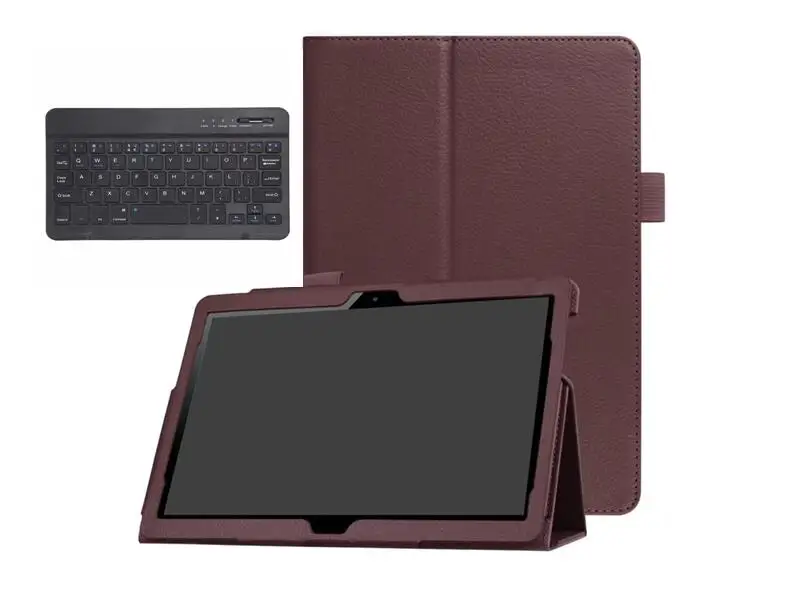 Чехол для huawei MediaPad T3 10 AGS-L09 AGS-L03 9,6 дюймов чехол для планшета PU Bluetooth клавиатура кожаный чехол Honor игровой коврик 2 9,6+ ручка - Цвет: Keyboard Case