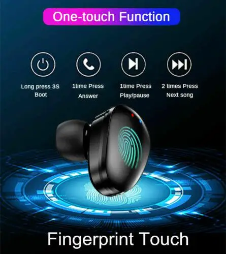 HobbyLane X7 TWS Bluetooth 5,0 светодиодный наушники IPX7 водонепроницаемые мини беспроводные наушники стерео сенсорные наушники d29
