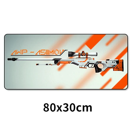 CS GO Gaming Keyboard Mouse Pad Mat Large Size Asiimov AK47 M4A1 AWP CSGO Gamer Mousepad for PC Computer Notebook Mouse Gaming - Цвет: 041