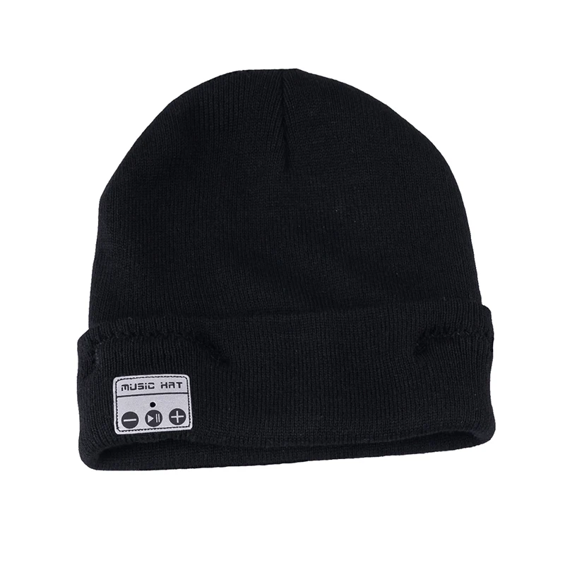 Bluetooth 4.2 Music Hat Winter Wireless Bluetooth Headset Hat Knitted Cap Headphone Warm Winter Hats Earphone Best Gift