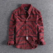 Осень и зима вид спецодежды большой карман Модные топы мужская одежда с длинными рукавами плюс размер Высококачественная блузка в продаже