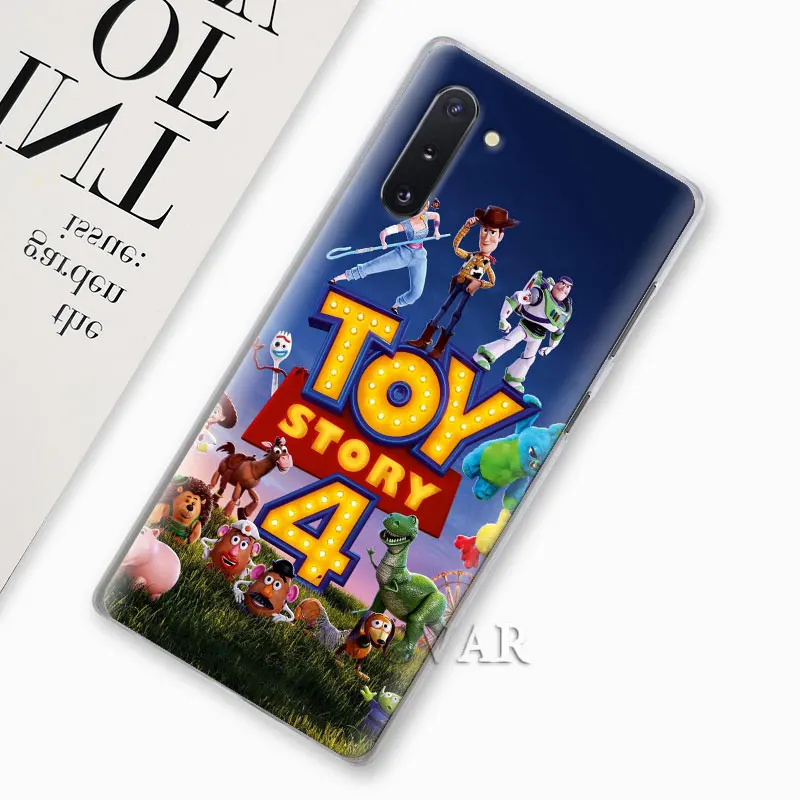 История игрушек мультфильма чехол для телефона для samsung Galaxy Note 10 Plus Note 8 9 S10 S9 плюс S10e A30 A40 A50 A70 в твердом переплете
