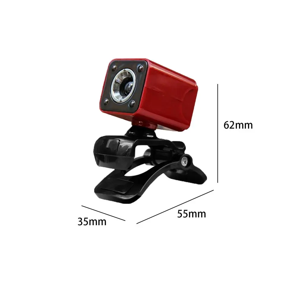 A862 USB веб-камера 720P HD Компьютерная камера Веб-камеры встроенный звукопоглощающий микрофон 640*480 динамическое разрешение