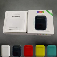 I18 TWS Bluetooth 5,0 наушники беспроводные гарнитуры 3D звук Сенсорное управление для IOS Android смартфон PK I10 I12 I14 TWS