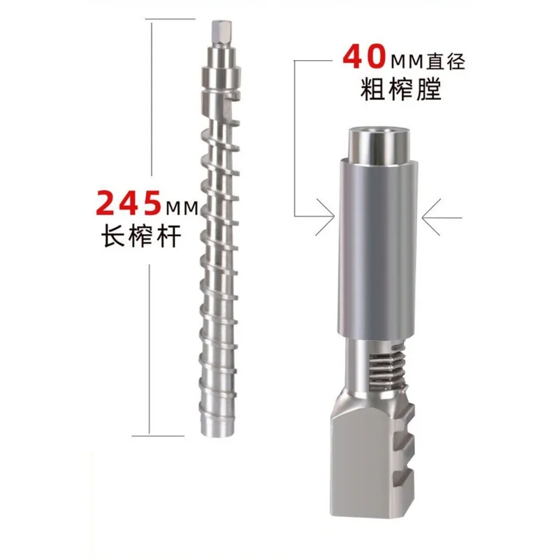 110V/220V Household Oil Press Intelligent Temperature Control Oil Press 5-7.5KG/H Stainless Steel Automatic Oil Press 750W