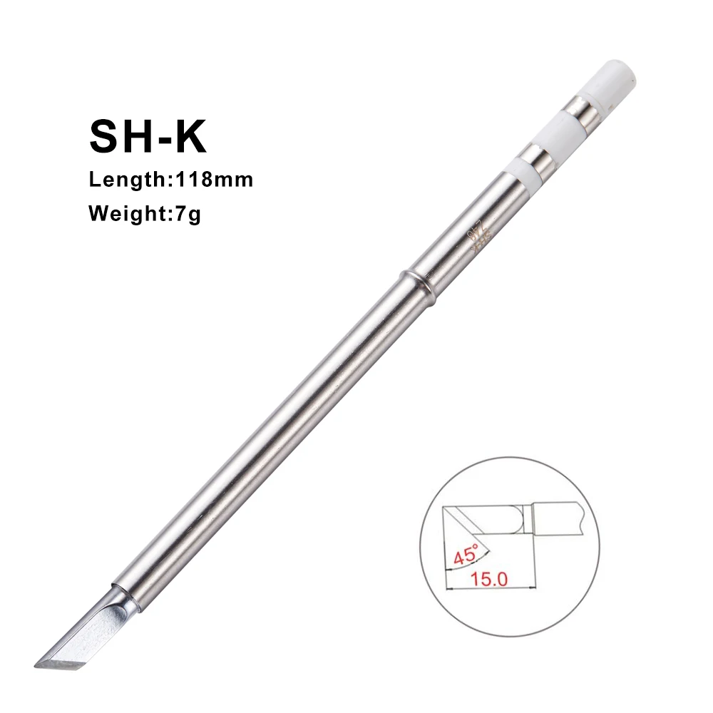 Original SH-K SH-KU SH-D24 SH-BC2 SH-C4 SH-I Solder Tips Replacement Parts for SH72 65W Digital Soldering Iron Station welding electrodes types