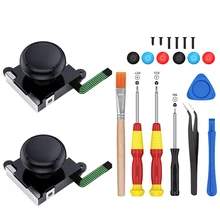 Thumb-Stick Switch Replacement Joy-Con-Repair-Kit Nintendo Analog 3D for Switch/Include/Tri-wing/Cross