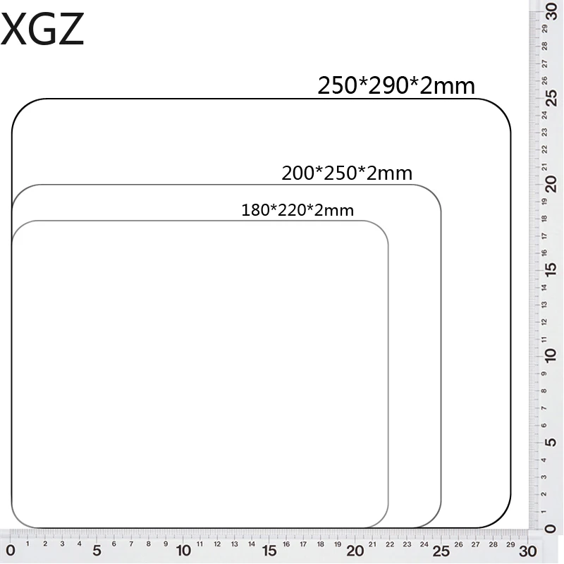 Красивый коврик для мыши XGZ с розовыми цветами высококачественный моющийся