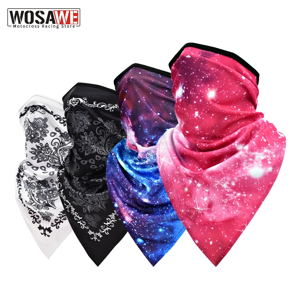 WOSAWE мотоциклетная Балаклава маска для лица Мужская уличная спортивная