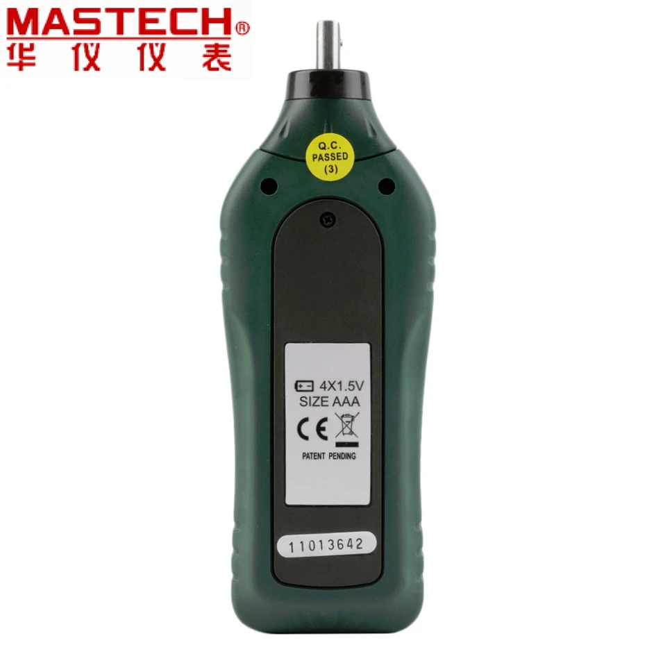 MASTECH MS6208A цифровой тахометр контактного типа с ЖК-дисплеем, измеритель оборотов с подсветкой и скоростью вращения 50-19999 ОБ/мин, Удержание данных