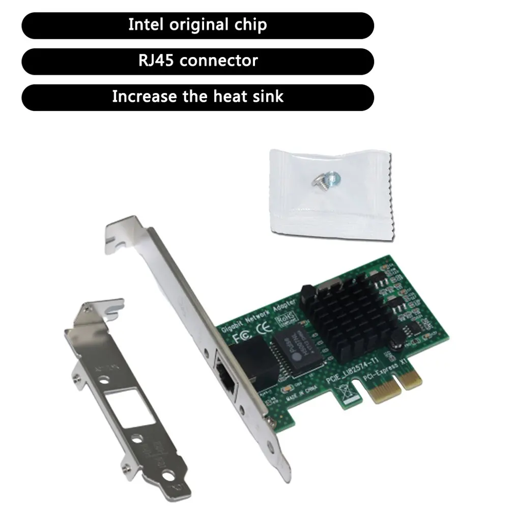 Настольный компьютер Pci-E гигабайт; LAN; карта Intel82574L/9301Ct сервер 1000M сетевая карта Esxi без защиты от молнии