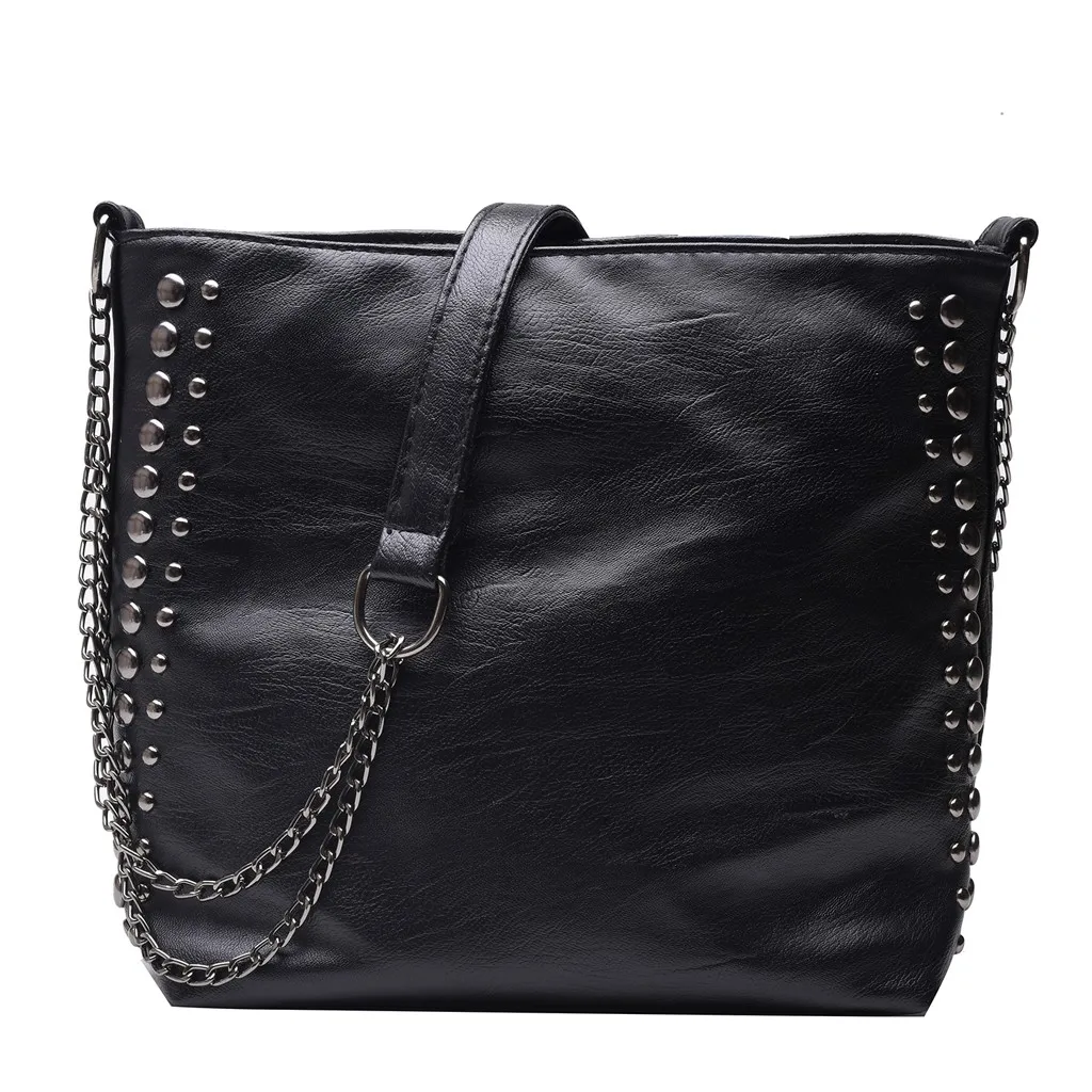 

#5 Women Autumn Simple Crossbody Bag Casual Large Capacity Shoulder Package PU Leather Crossbody Bag Female Handbag mochila
