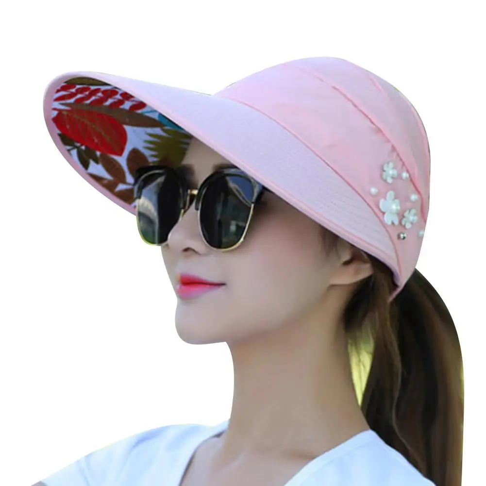 foldable sun visor hat