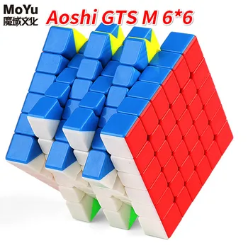 

New MoYu Aoshi GTSM 6x6x6 Magnetic Cube Magic Cube Aoshi GTS M Speed Cube Educational Toys for Children