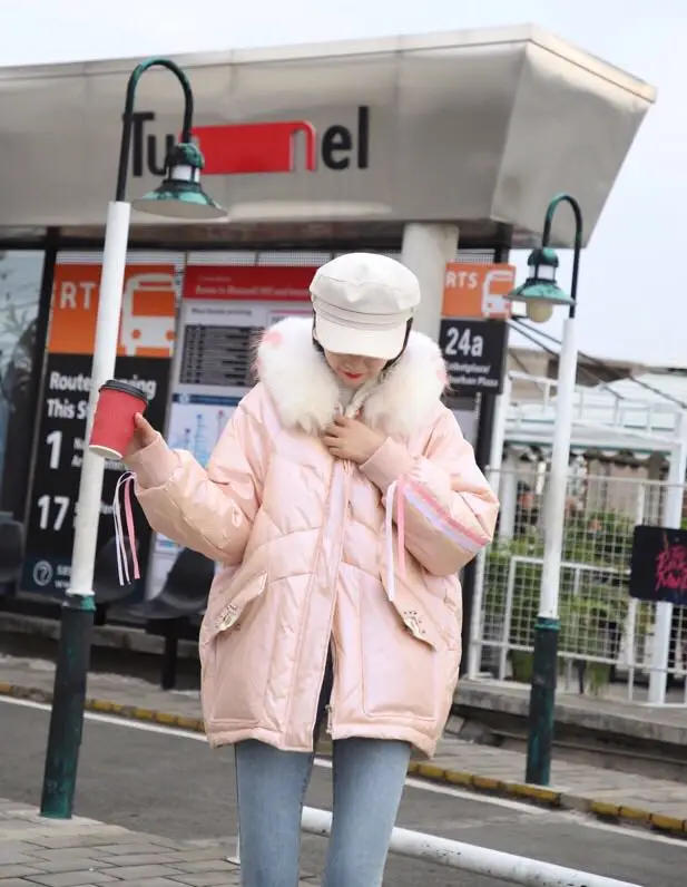 AH10655, модные женские пальто и куртки,, Подиумные роскошные, известный бренд, Европейский дизайн, вечерние, стильная женская одежда - Цвет: Розовый