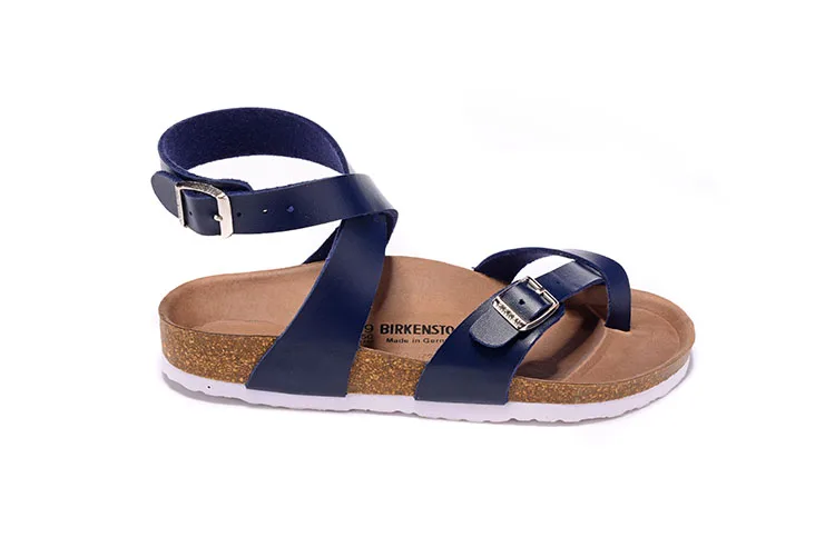 Новое поступление года; сандалии-шлепанцы Birkenstock; альпинистские мужские и женские классические водонепроницаемые пляжные шлепанцы для спорта на открытом воздухе; Размеры 35-46 - Цвет: 2
