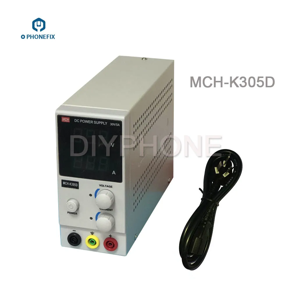MCH-K305D PHONEFIX 30V 5A MCH-K305D 30V 3A MCH-K303D переключатель Регулируемый SMPS одноканальный переменный с кабелем Регулируемый источник питания постоянного тока - Цвет: MCH-K305D