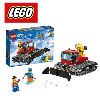 

Genuine LEGO City Vehicles Snow cleaning car Groomer Building Kit 197Pcs/set Building Blocks 60222 DIY Educational Children Gift