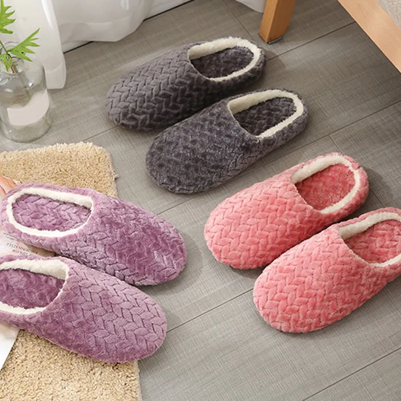 Slippers Bottom Comfortable Shoes Slides Women Indoor Couple Soft Autumn