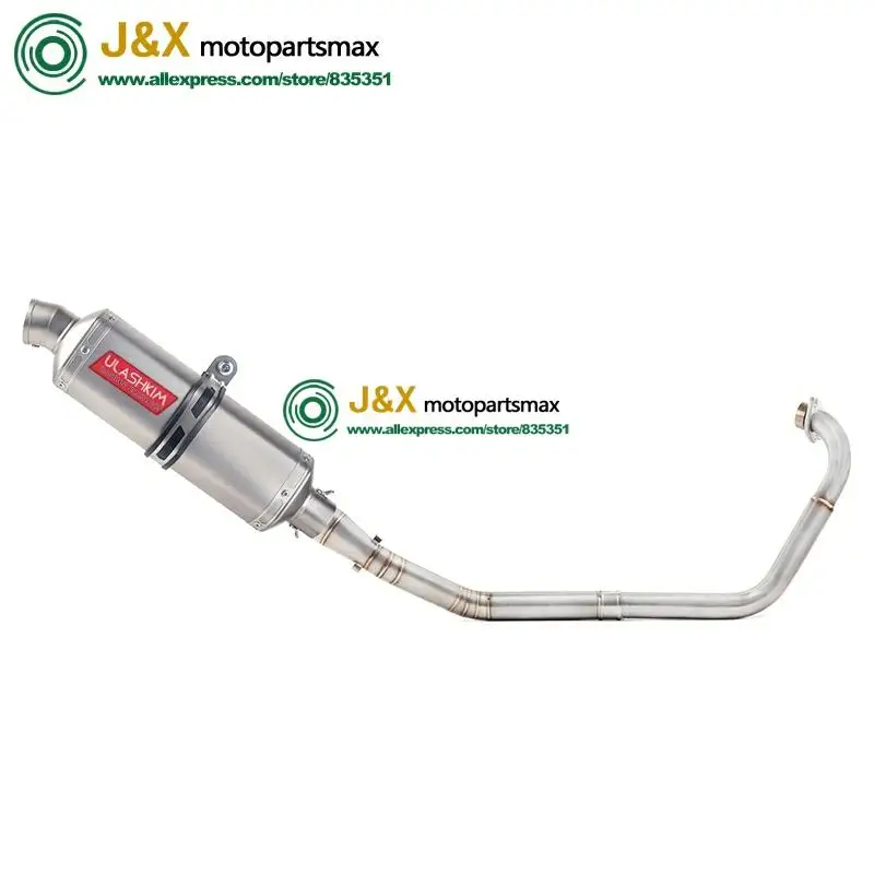 Полная выхлопная система мотоцикла Escape slip on для yamaha YZF R15 MT15 MT-15 2008- средняя труба глушителя DB-Killer