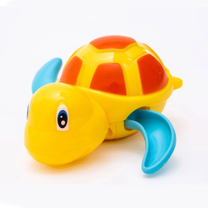 Детские Классические Игрушки для ванны плавательный черепаха дети заводные на цепочке черепаха воды игрушки для детей