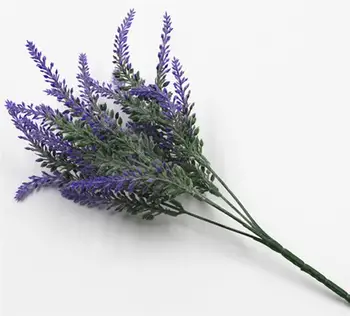 

5 Bunch Bouquet Romantic Provence Decoration Lavender Flower Artificial Flowers Grain Decorative Simulation Of Aquatic Plants