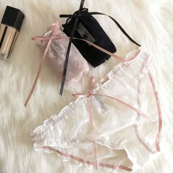 

Sexy Lace Panties Women Underwear Lace Briefs for Girls Low-Rise G-string Female Lingerie Comfortable Panties New